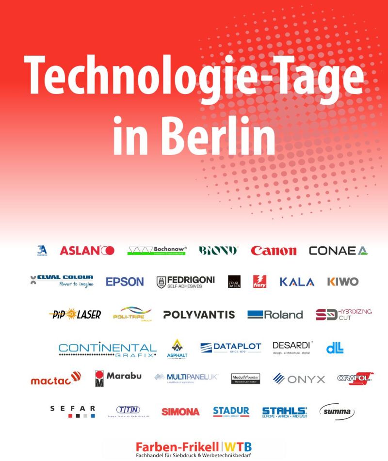Technologie-Tage in Berlin 2026 | Farben-Frikell